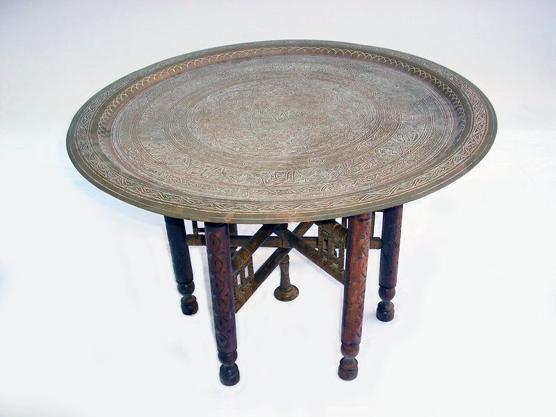 mesa auxiliar etnica arabe marruecos 35-37x35xo60 (15eu.) 1u